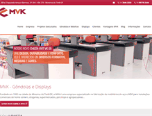 Tablet Screenshot of mvk.com.br